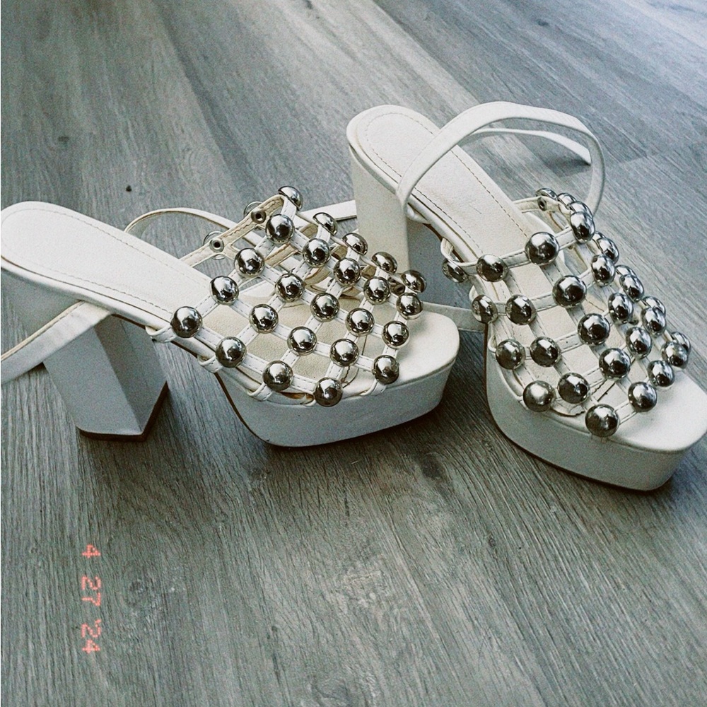 Nasty gal chunky heel